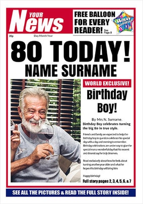 Your News - His 80th