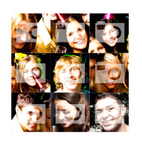 3x3 Square White Border Full Photo