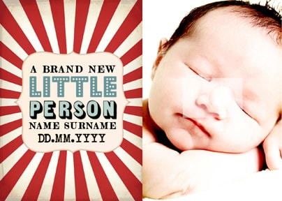 Brand New Little Person Photo Postcard