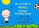 Photo of Wizards & Fairies Football Party Postcard