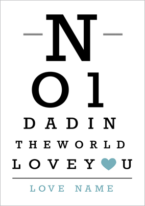 At First Sight - No1 Dad Poster