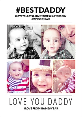 Happiness - Best Daddy Large Poster