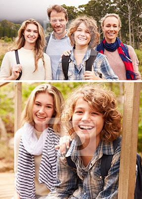 Double Photo Large Poster