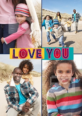 Love You Four Photo Poster