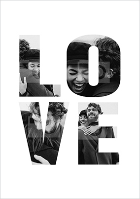 Love Photo Upload Poster