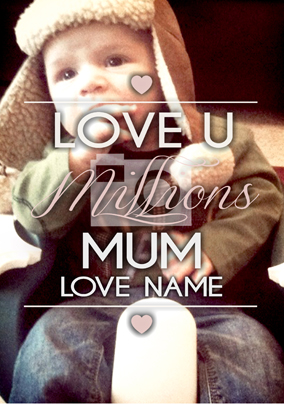 ZDISC Life Is Sweet Millions Mum Poster