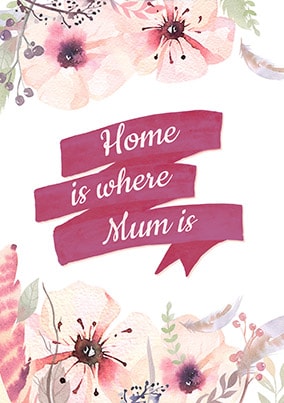 Home Is Where Mum Is Poster