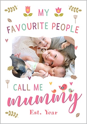 Call Me Mummy Photo Poster