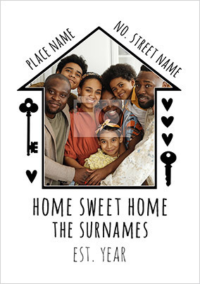 Home Sweet Home Photo Poster
