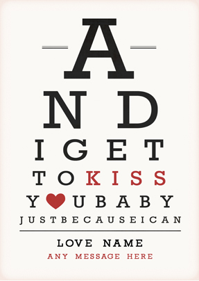 I Get to Kiss You Large Poster