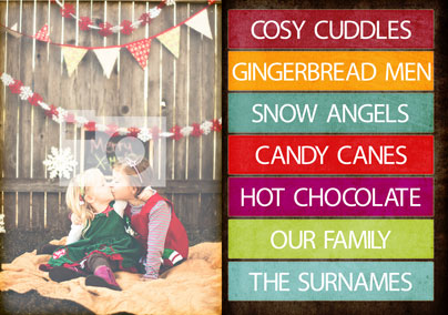 Next Stop Happy St - Favourite's Christmas Poster