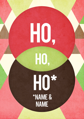 Ho, Ho, Ho Christmas Poster