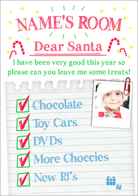 Rainbow Candy Male Christmas Poster