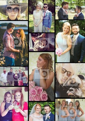  Personalised Photo Upload Poster - Multi Photo Upload 12 Essential