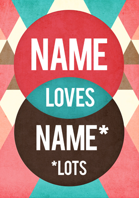 You. Me. Yes - Lots of Love Poster