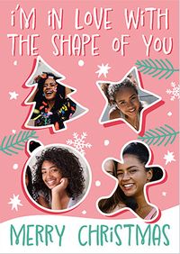 Tap to view The Shape Christmas Photo Card