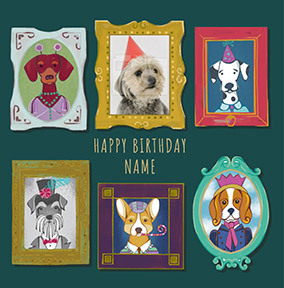 Dog Photo Birthday Card