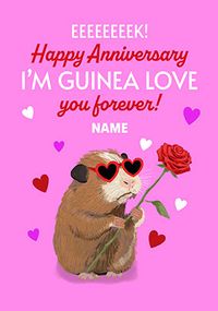Tap to view Guinea Love You Forever Anniversary Card