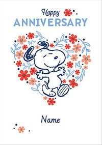Tap to view Snoopy Happy Anniversary Card