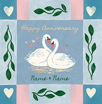 Tap to view Swans Square Anniversary Card