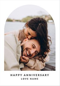 Tap to view Photo Arch Anniversary Card