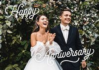 Tap to view Happy Anniversary Landscape Photo Card