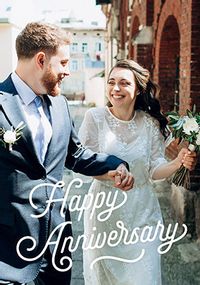 Tap to view Happy Anniversary Portrait Photo Card