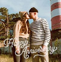 Tap to view Happy Anniversary Square Photo Card