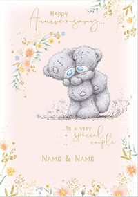 Tap to view Me To You Soft Floral Special Couple Anniversary Card