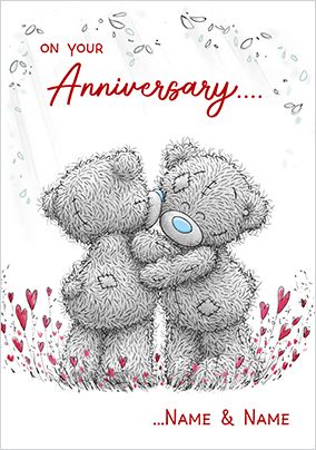 Photo of Me To You On Your Anniversary Card
