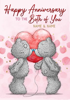 Photo of Me To You Happy Anniversary To Both Of You Card