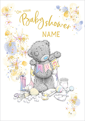 Me To You On Your Baby Shower Card