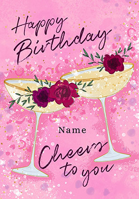 Begin Personalised Birthday Card | Funky Pigeon
