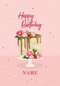 Tap to view Luxury Cake Birthday Card