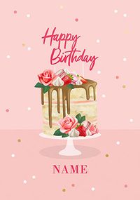 Luxury Cake Birthday Card