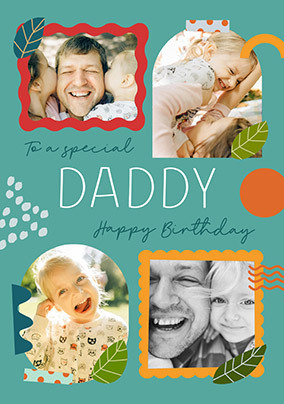 Special Daddy Photo Birthday Card