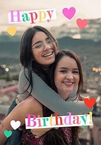 Tap to view Happy Birthday Colourful Photo Card