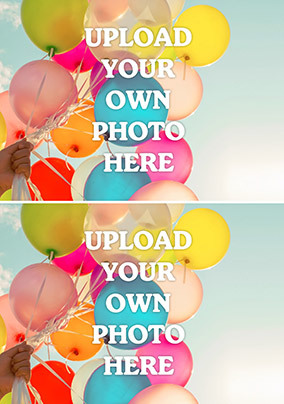 Create Your Own 2 Photo Upload Card