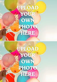 Tap to view Create Your Own 2 Photo Upload Card