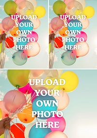 Tap to view Create Your Own 3 Photo Upload Card