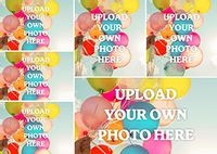 Tap to view Create Your Own 6 Photo Upload Landscape Card