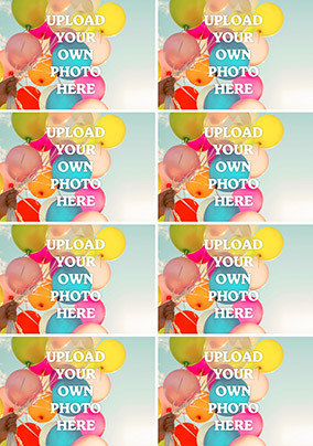 Create Your Own 8 Photo Upload Card