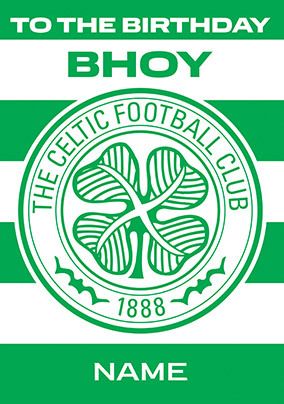 Photo of Celtic Football Club Logo Birthday Card
