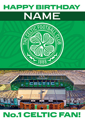 Celtic Football Club Birthday Card
