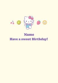 Tap to view Hello Kitty Sweet Birthday Card