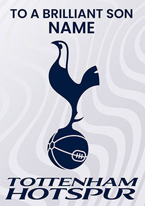 Tottenham Hotspur Birthday Card