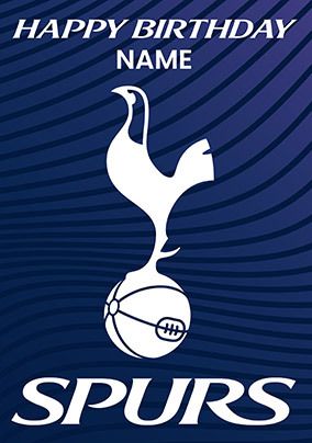 Photo of Tottenham Hotspur Logo Birthday Card