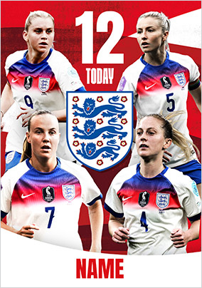 Lioness 12 Today Birthday Card