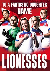 Tap to view Lioness Daughter Birthday Card