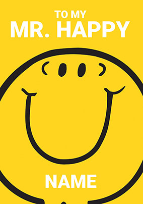 Mr Happy Birthday Card